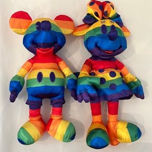 Disney Pride Mickey and Minnie Mouse